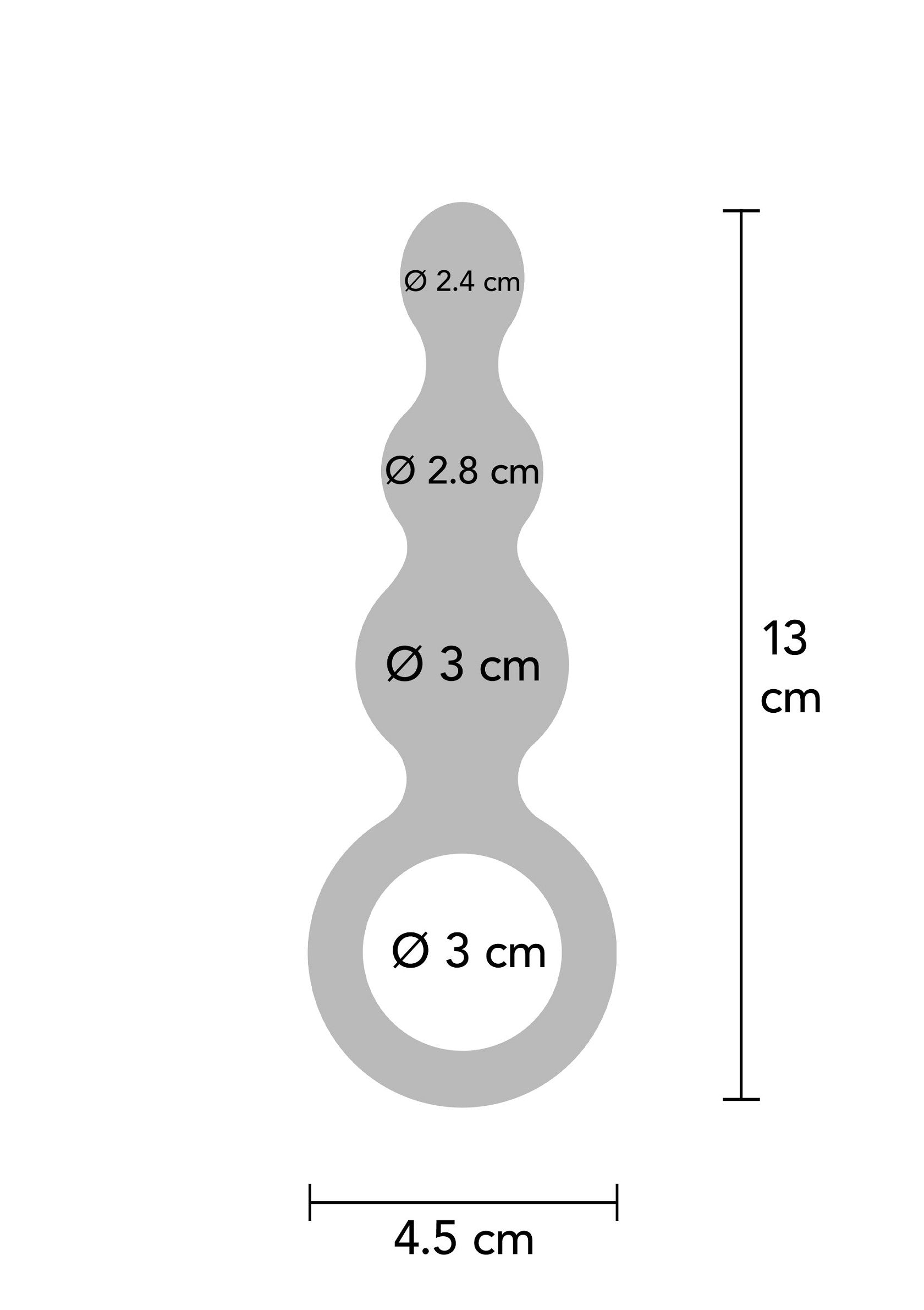 The Stuffer 3 Balls Plug