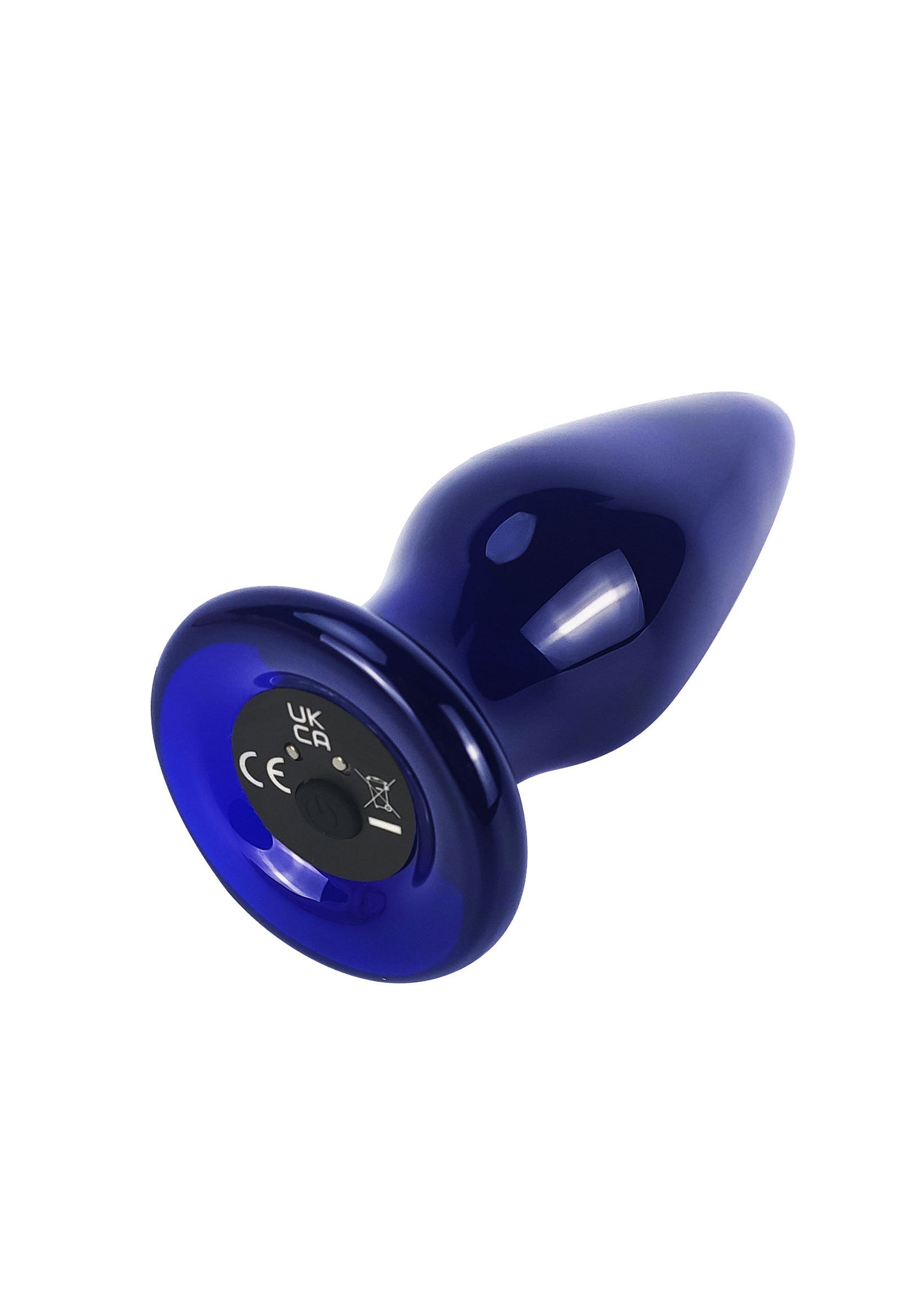 Shining Vibrating Glass Plug