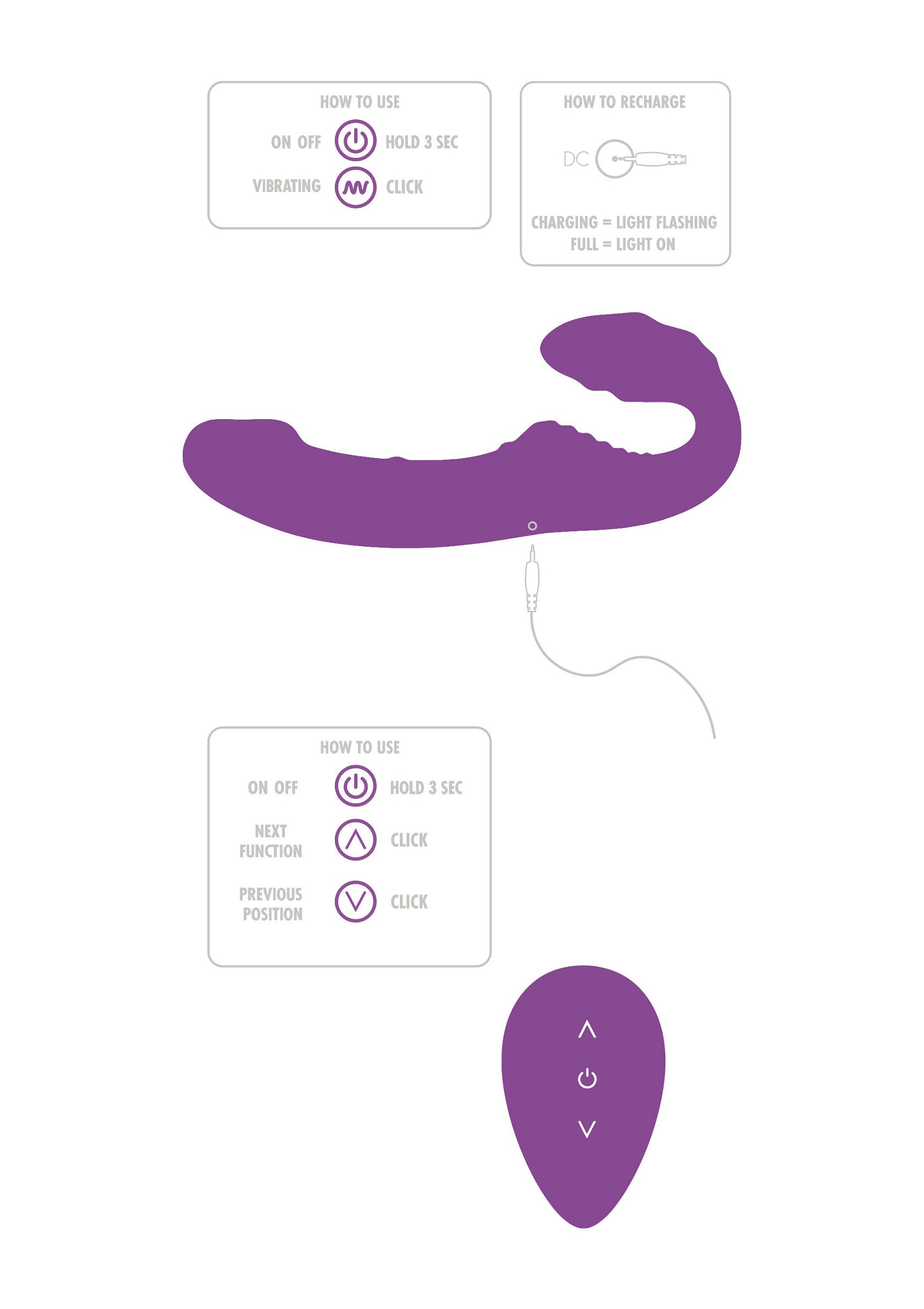 Nymphea Strapless Strapon