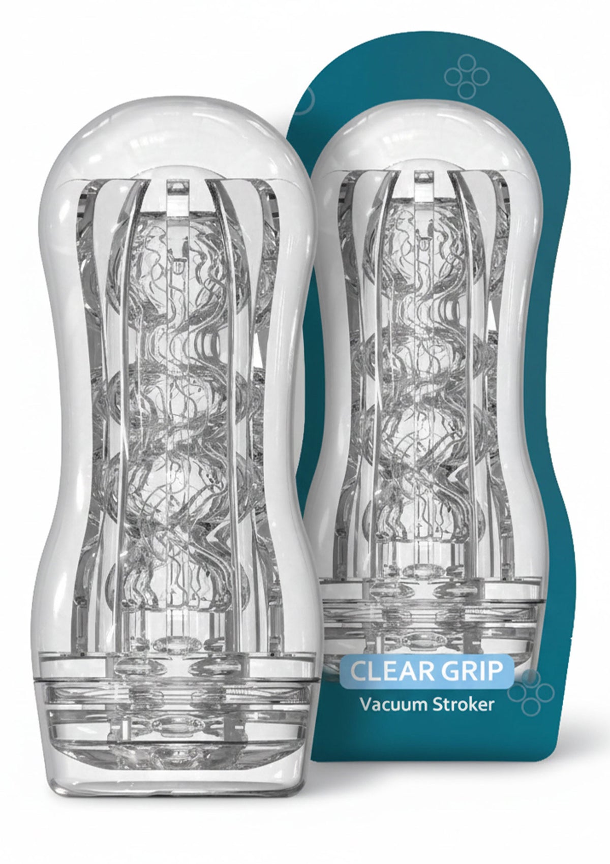 Clear Grip Vacuum Stroker