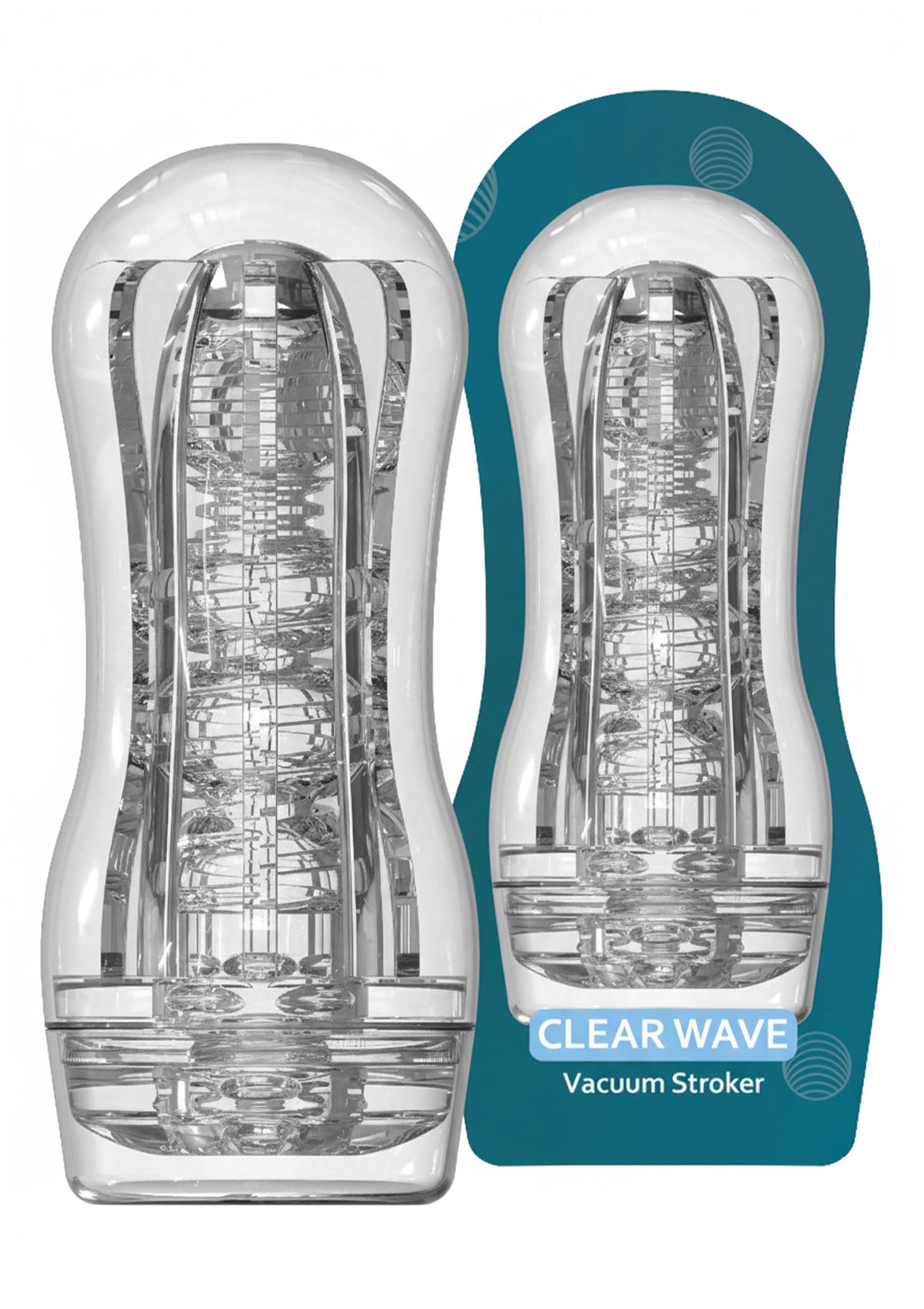 Clear Wave Vacuum Stroker