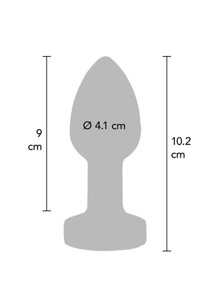 The Glider Vibrating Plug Large