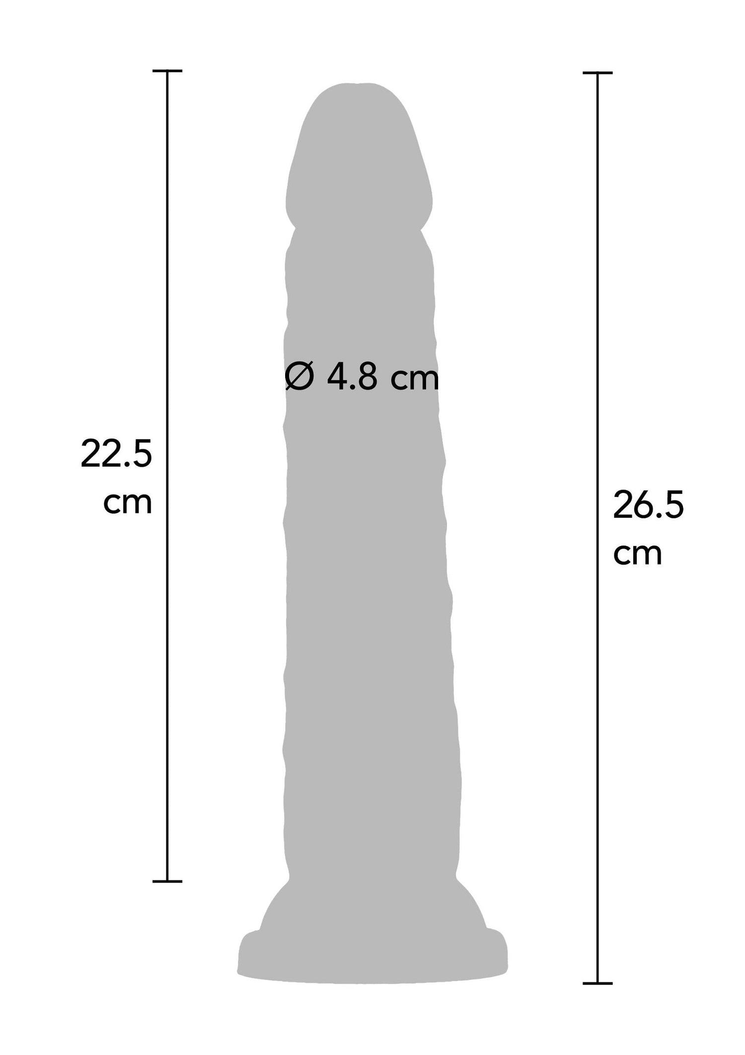Deluxe Dual Density Dong TPE 26.5 cm