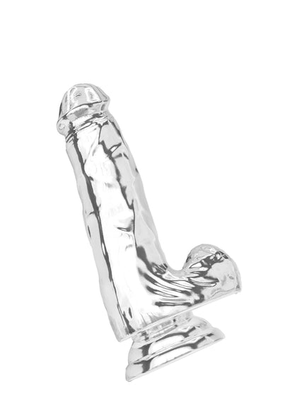 Clear Dildo TPE 16 cm