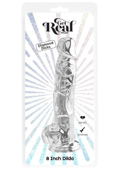 Clear Dildo TPE 22.5 cm
