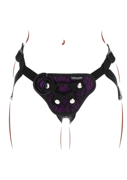 Strap-On Lace Harness