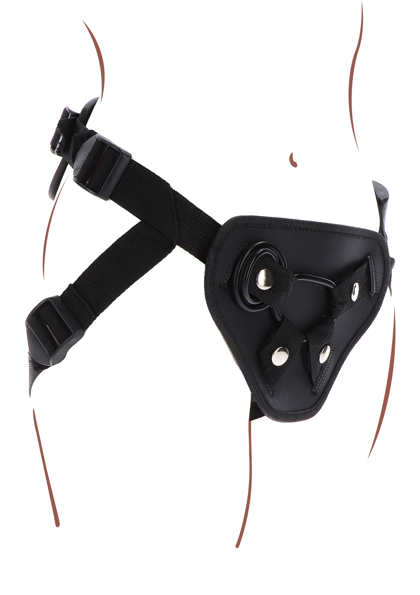 Strap-On Full Cover Harness