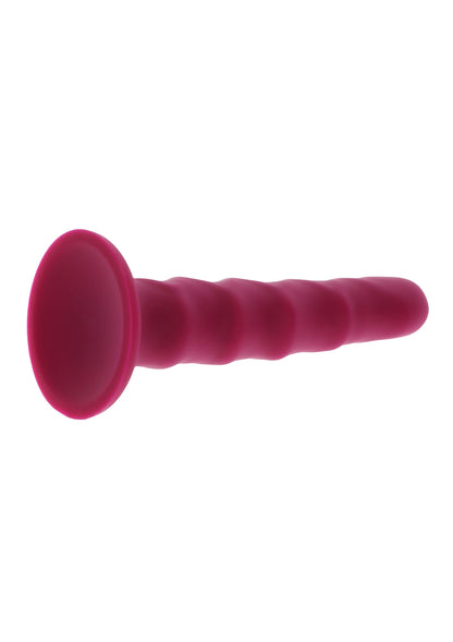 Harness Dong Ribbed Silicone 16 cm