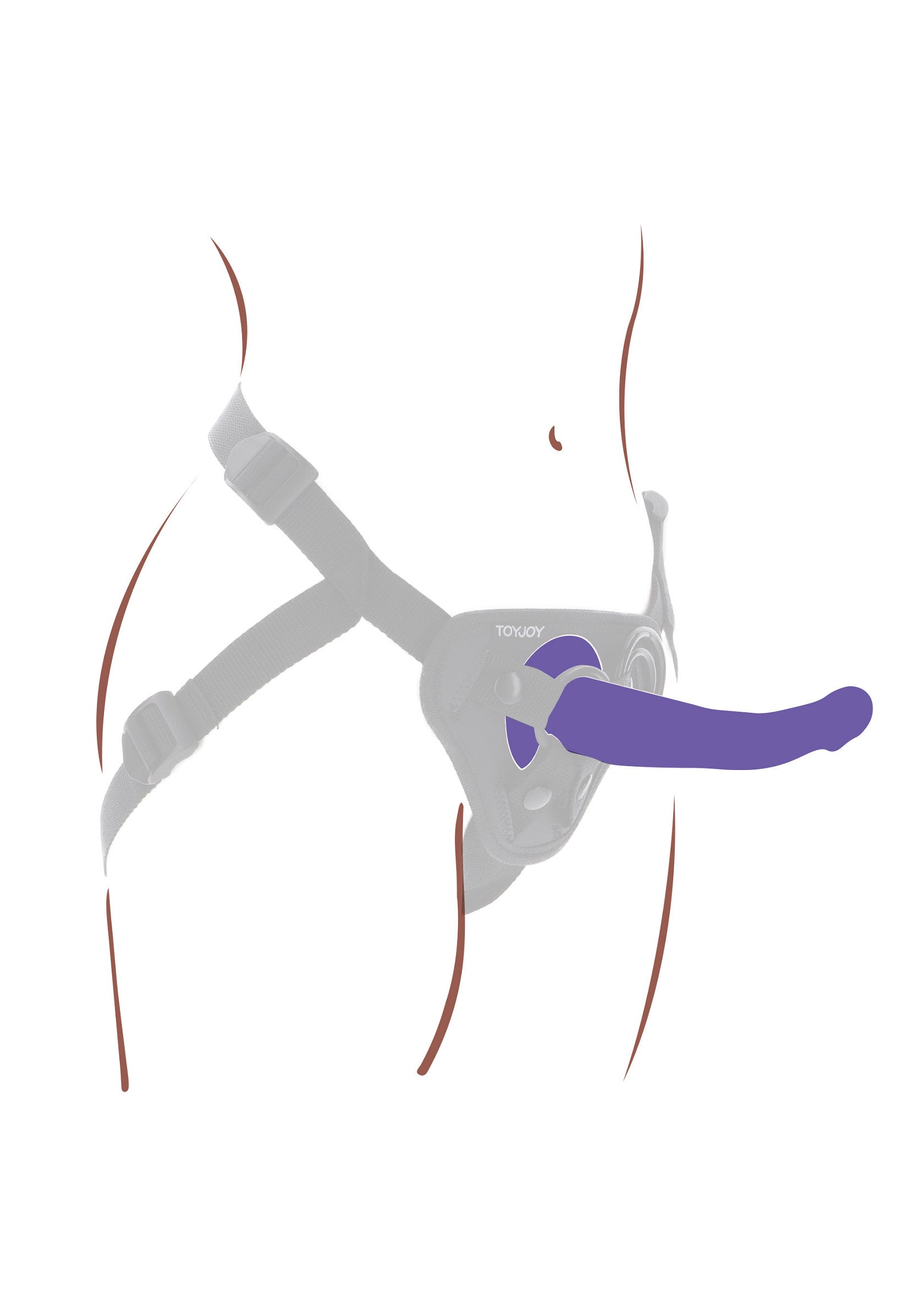 Harness Dong Silicone L