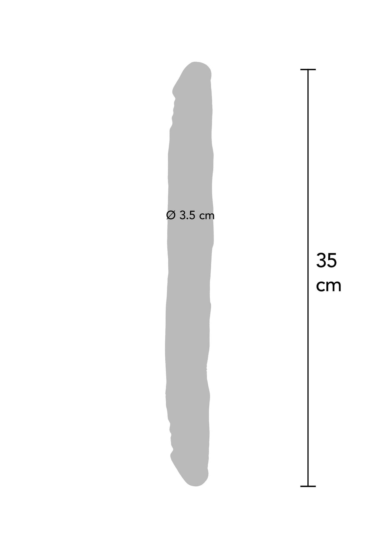 Double Dong PVC 35 cm