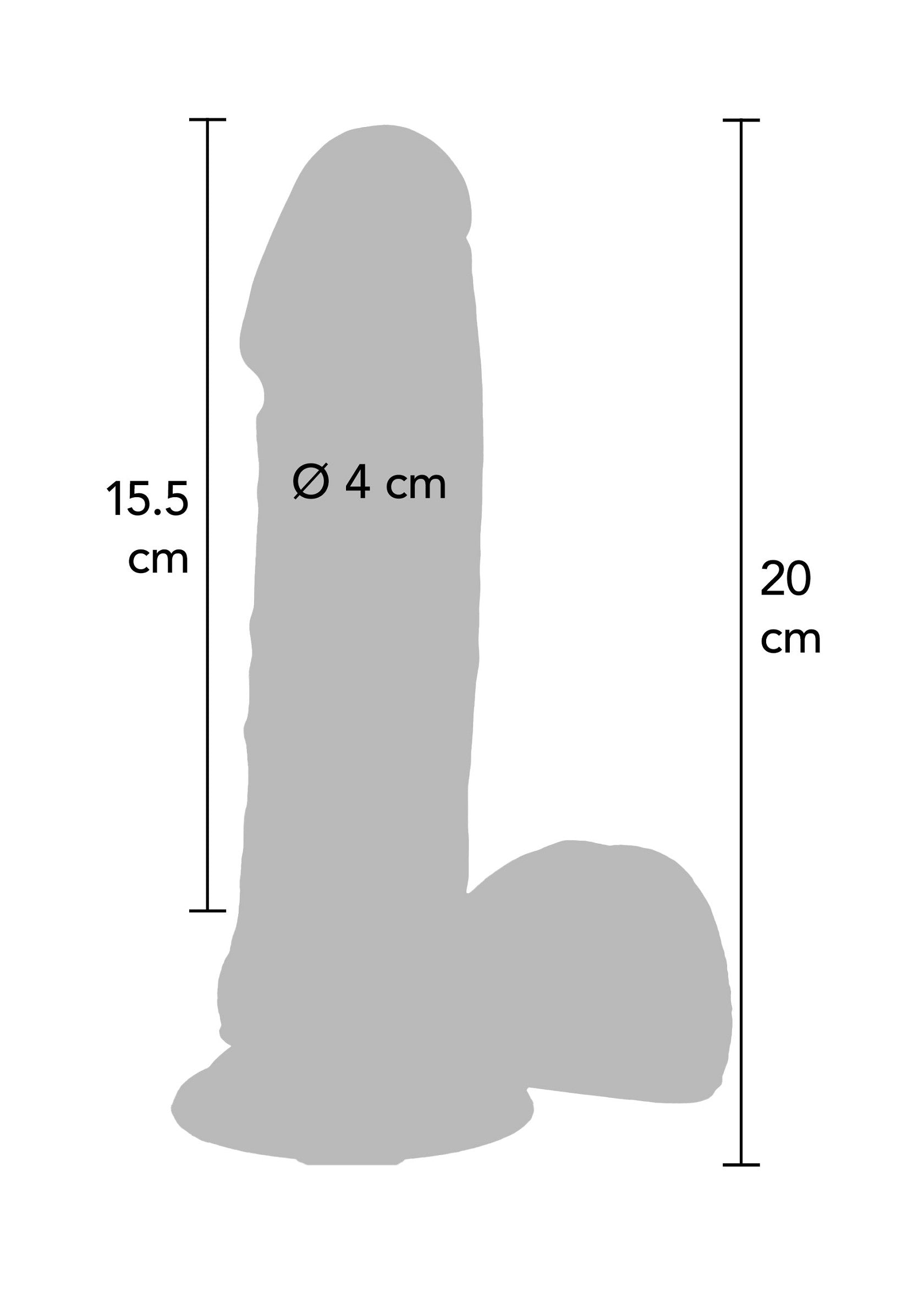 Dildo Silicone 20 cm