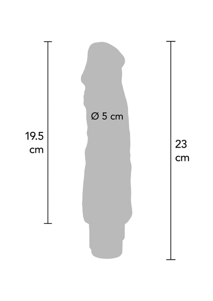 Dual Density Vibrator TPE 23 cm