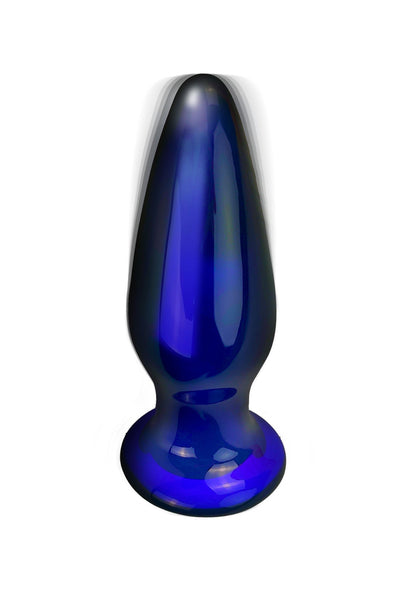 Shining Vibrating Glass Plug