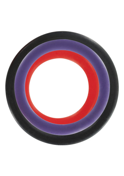 Triple Rings Multicolor 3 pcs