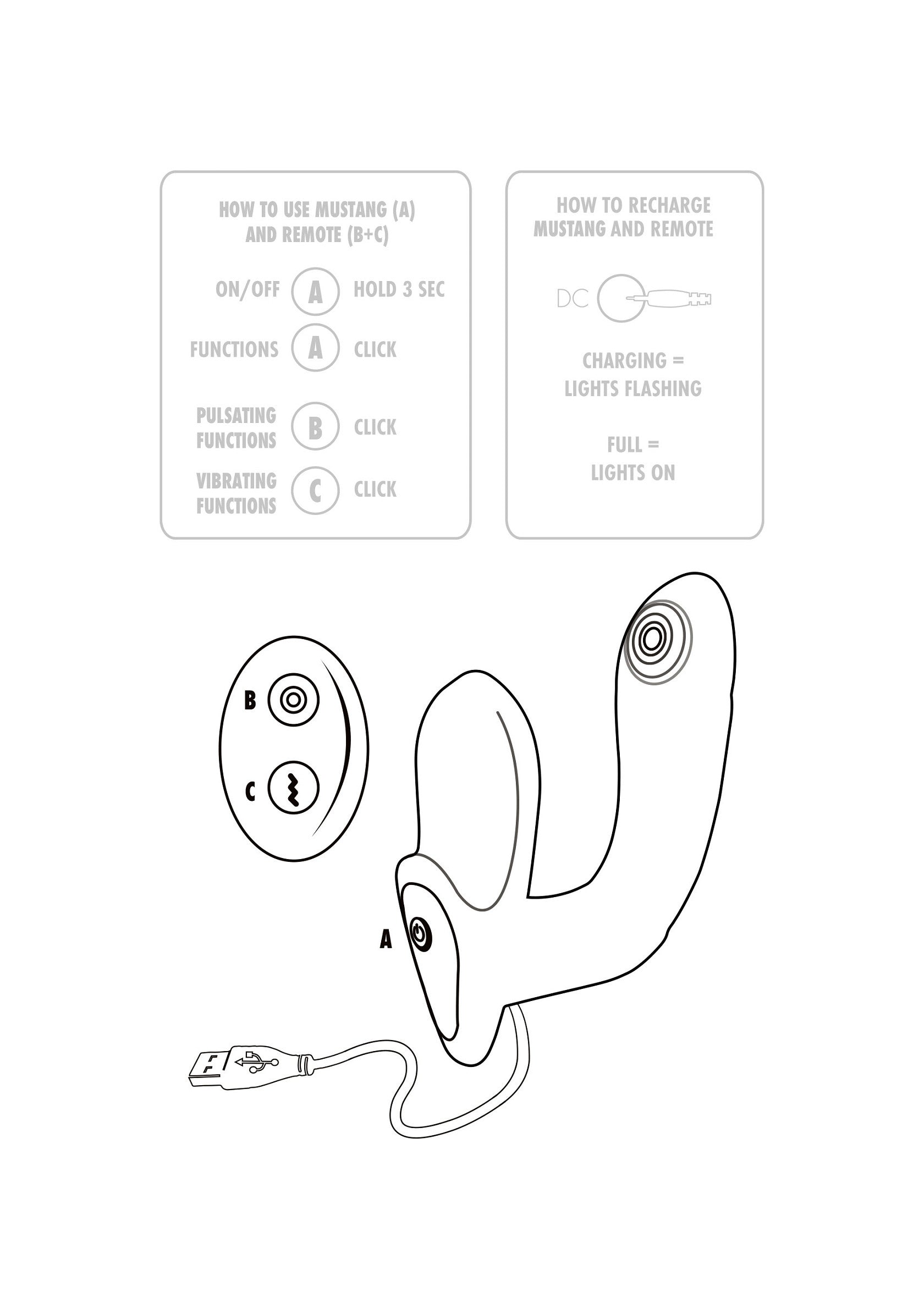 Mustang Prostate Massager