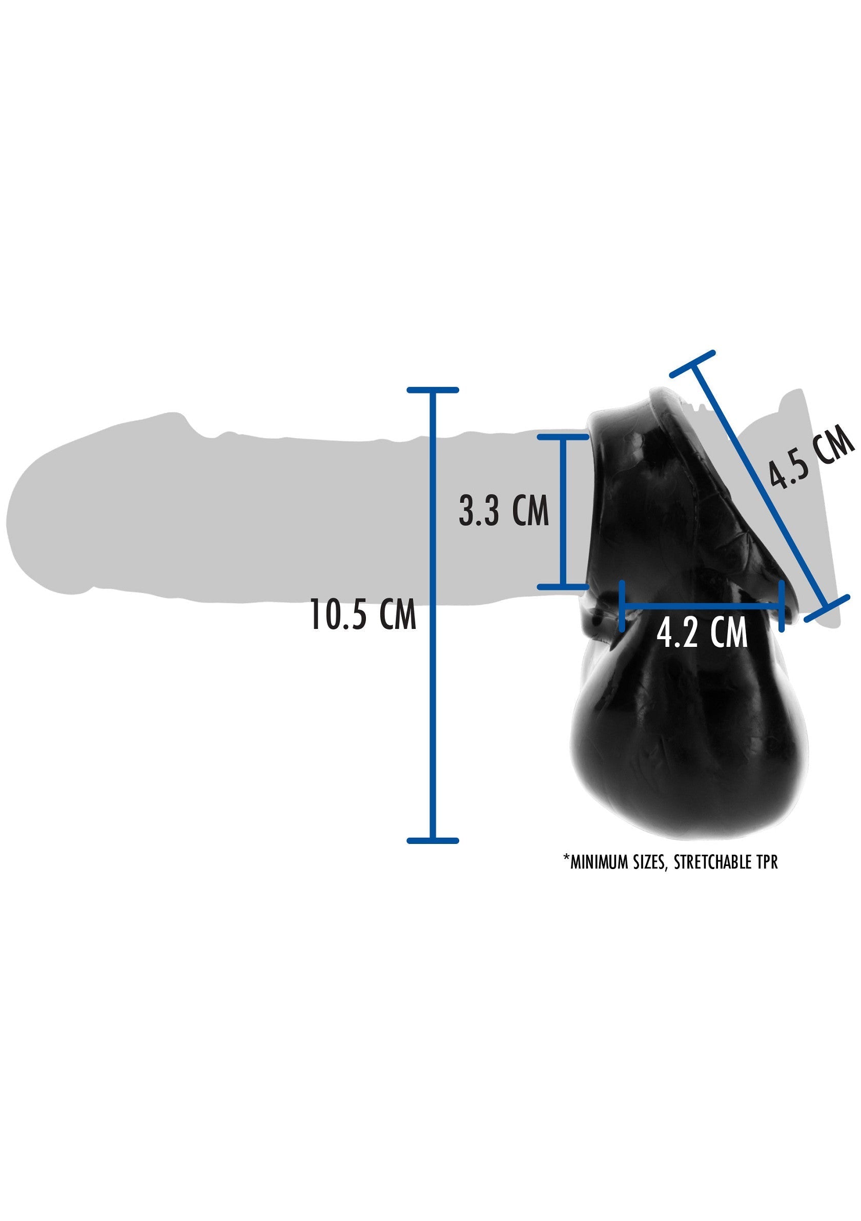 Penis Ring with Scrotum Holder