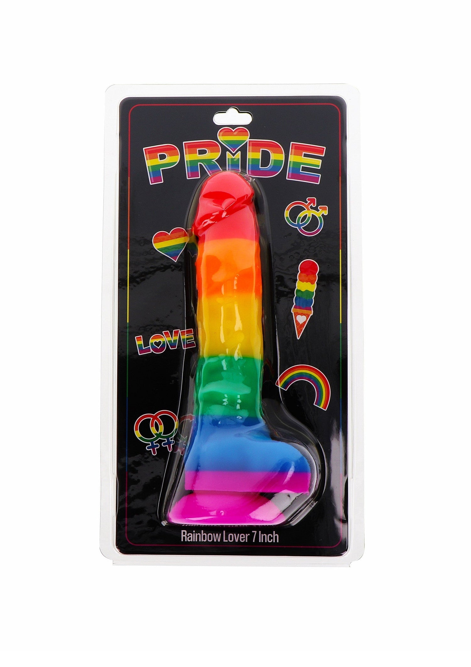 Rainbow Lover Dildo 18 cm