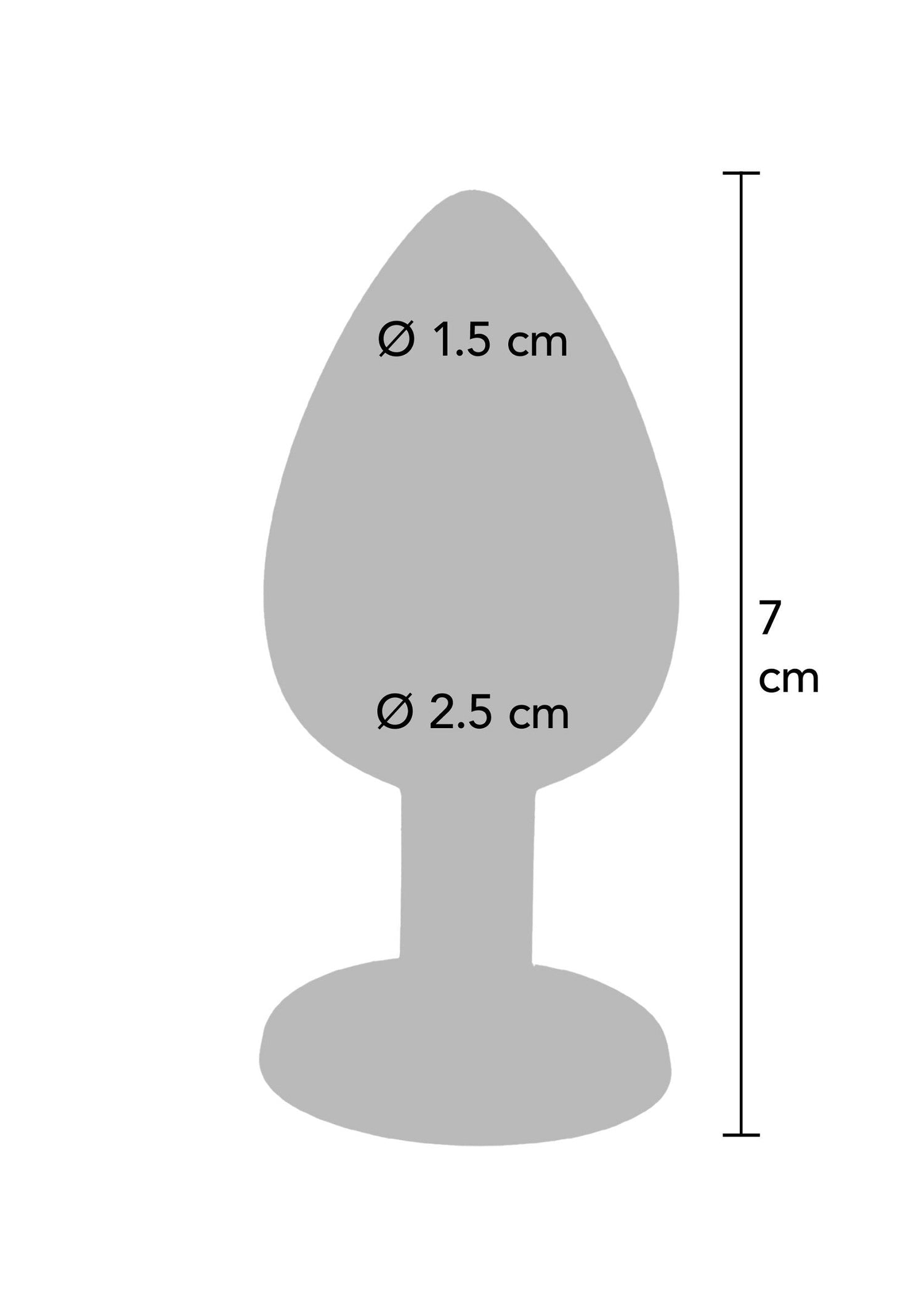 Diamond Booty Jewel Small