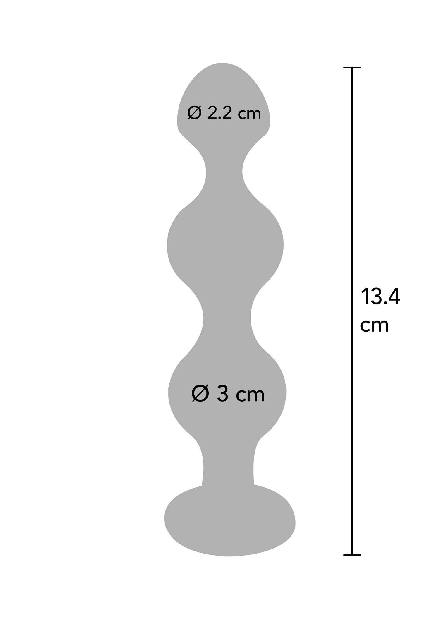 Diamond Star Beads Large