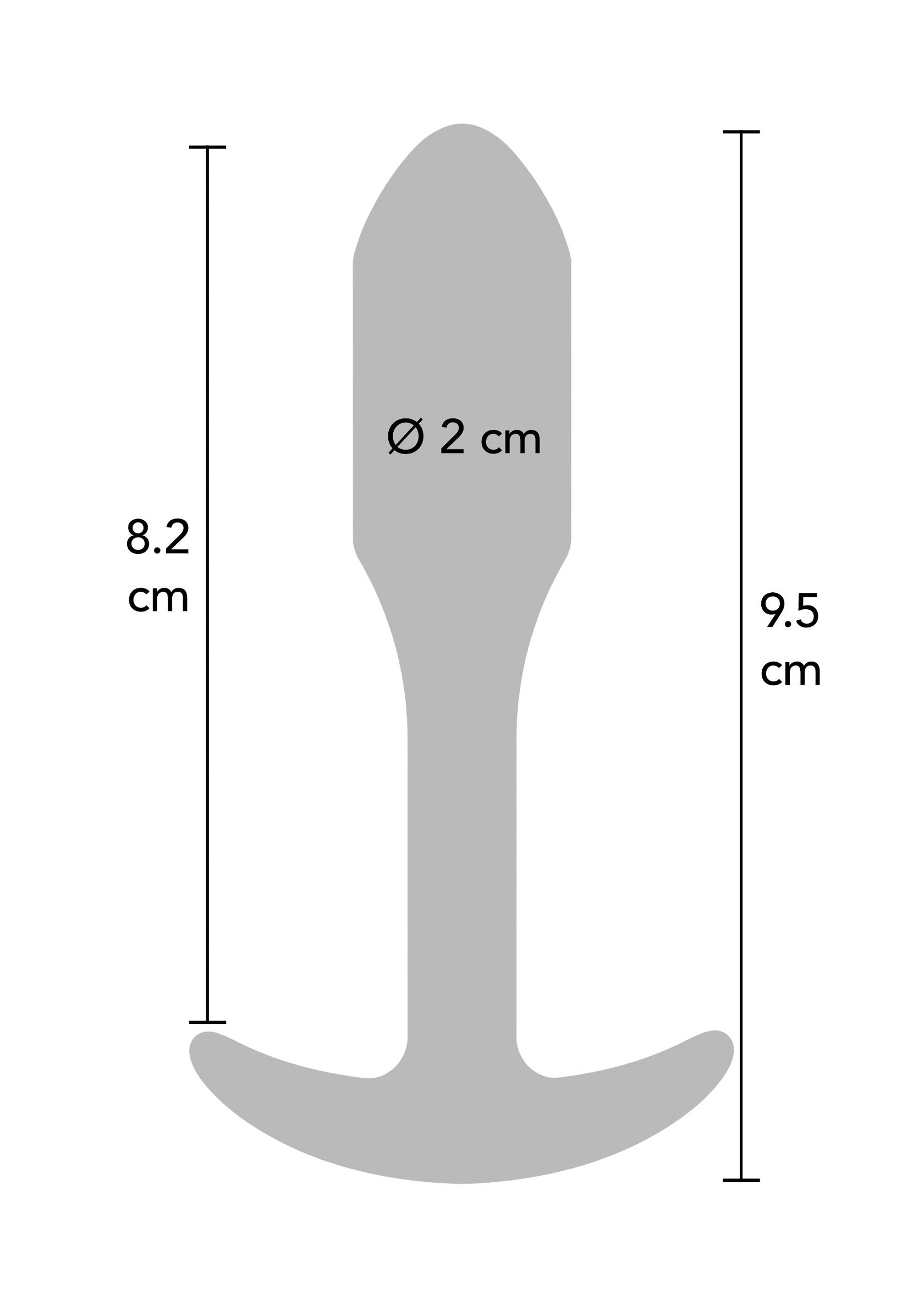 Smooth Anal Plug Small