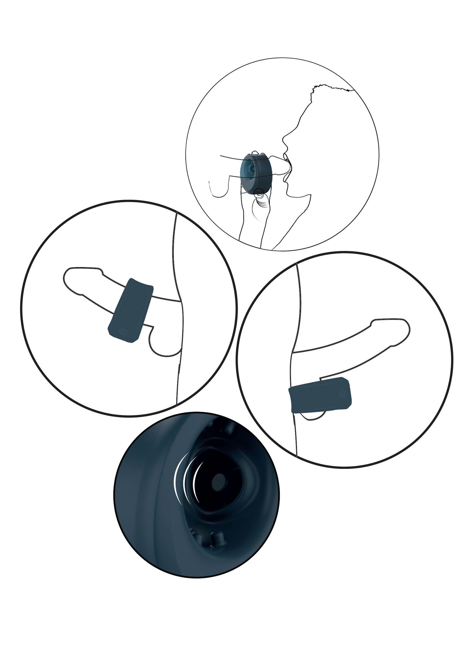 Zephyr Pulsating Stroker &amp; C-Ring