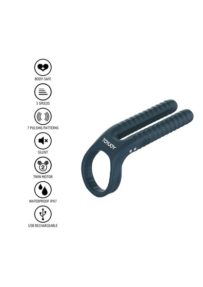 Fushion Vibrating Couple Ring