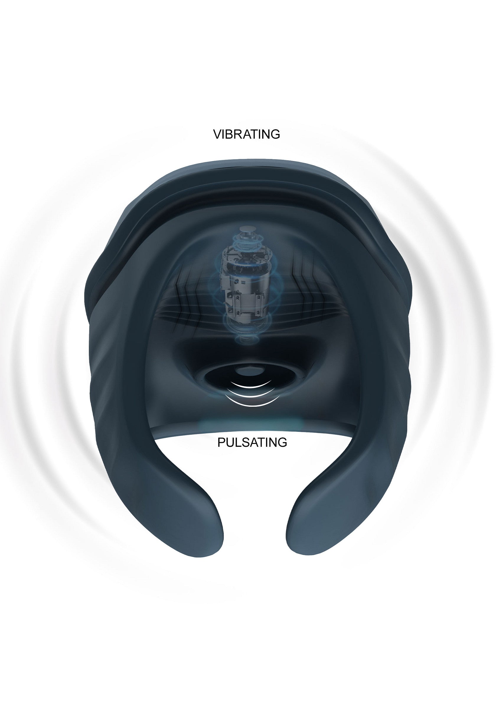 Nova Pulsating Squeezable Stroker