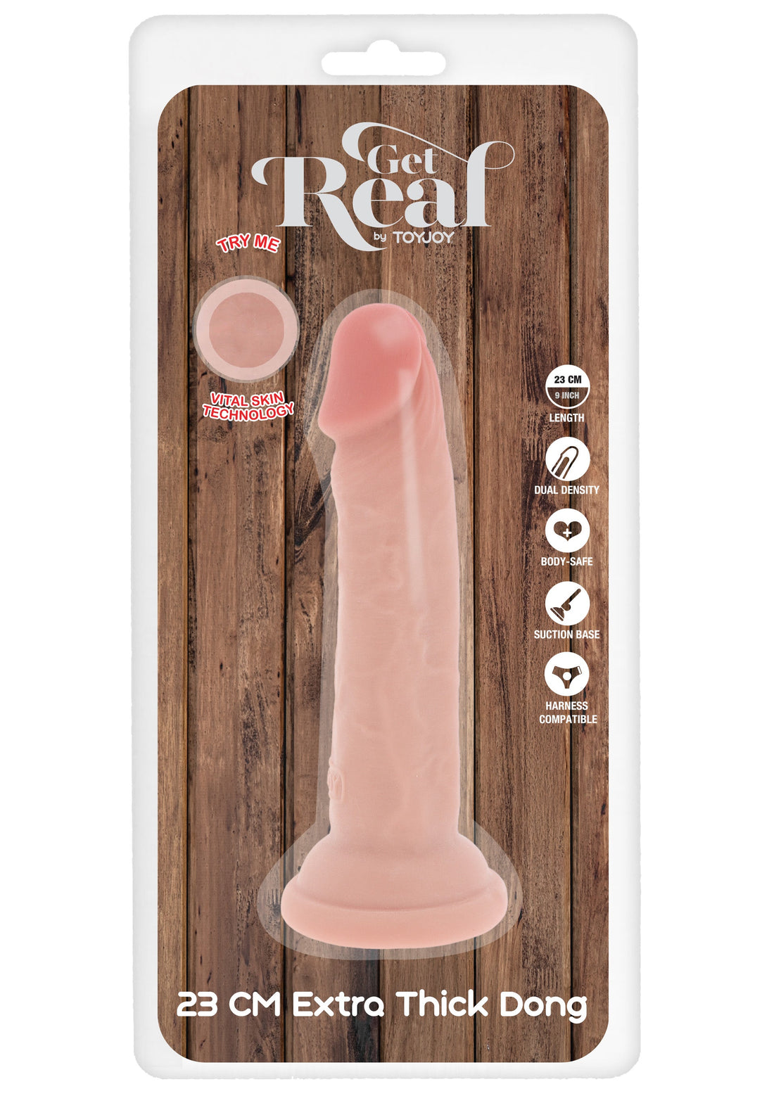 Deluxe Dual Density Thick Dong TPE 23 cm