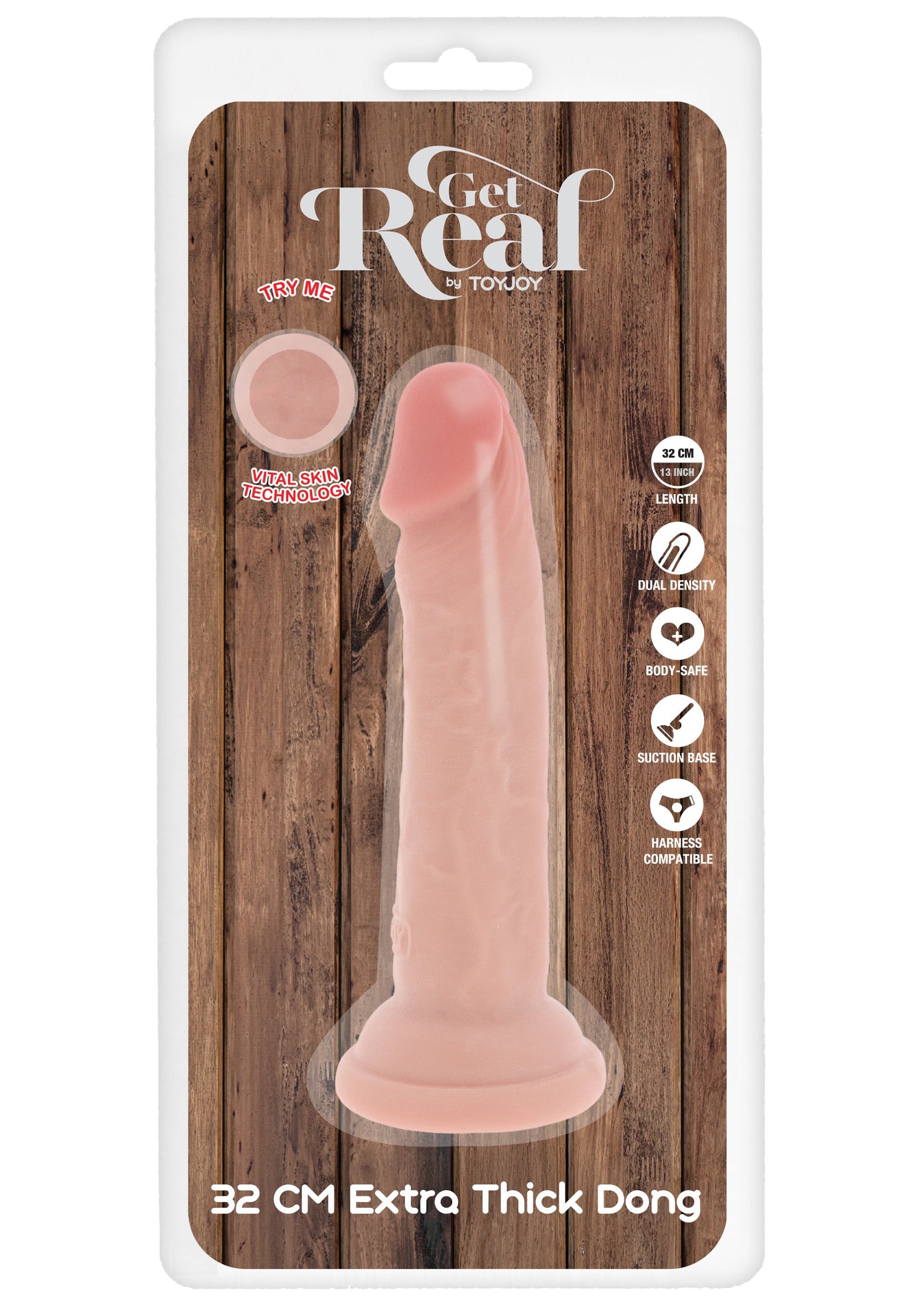 Deluxe Dual Density Thick Dong TPE 32 cm